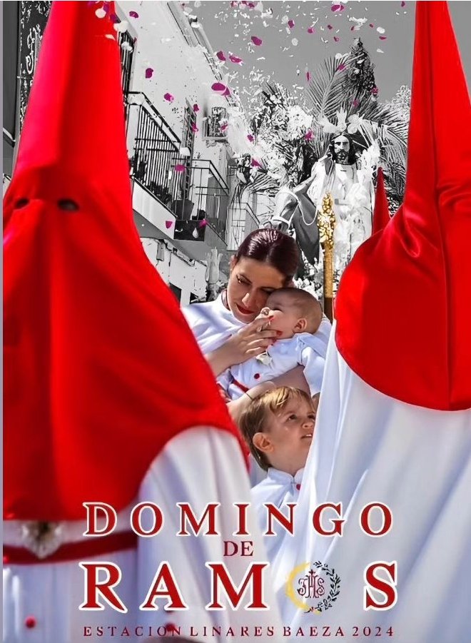 Cartel Domingo de Ramos 2024, obra de Jesús Pareja, titulado "La herencia del amor".
#EstacionLinaresBaeza
#DomingoDeRamos
<a href="/SemanaSaLinares/">Semana Santa Linares</a> <a href="/SemanaSLinares/">Semana Santa de Linares</a>