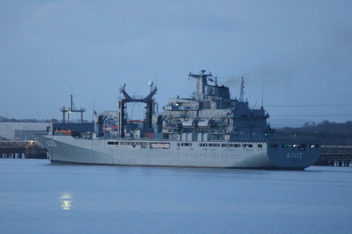 FGS Bonn departing Southampton this morning, @NATO @COM_SNMG1 @scottyc298 @MISPhotography_ @NavyLookout @WarshipCam Photos by @SouthCoastPhot4