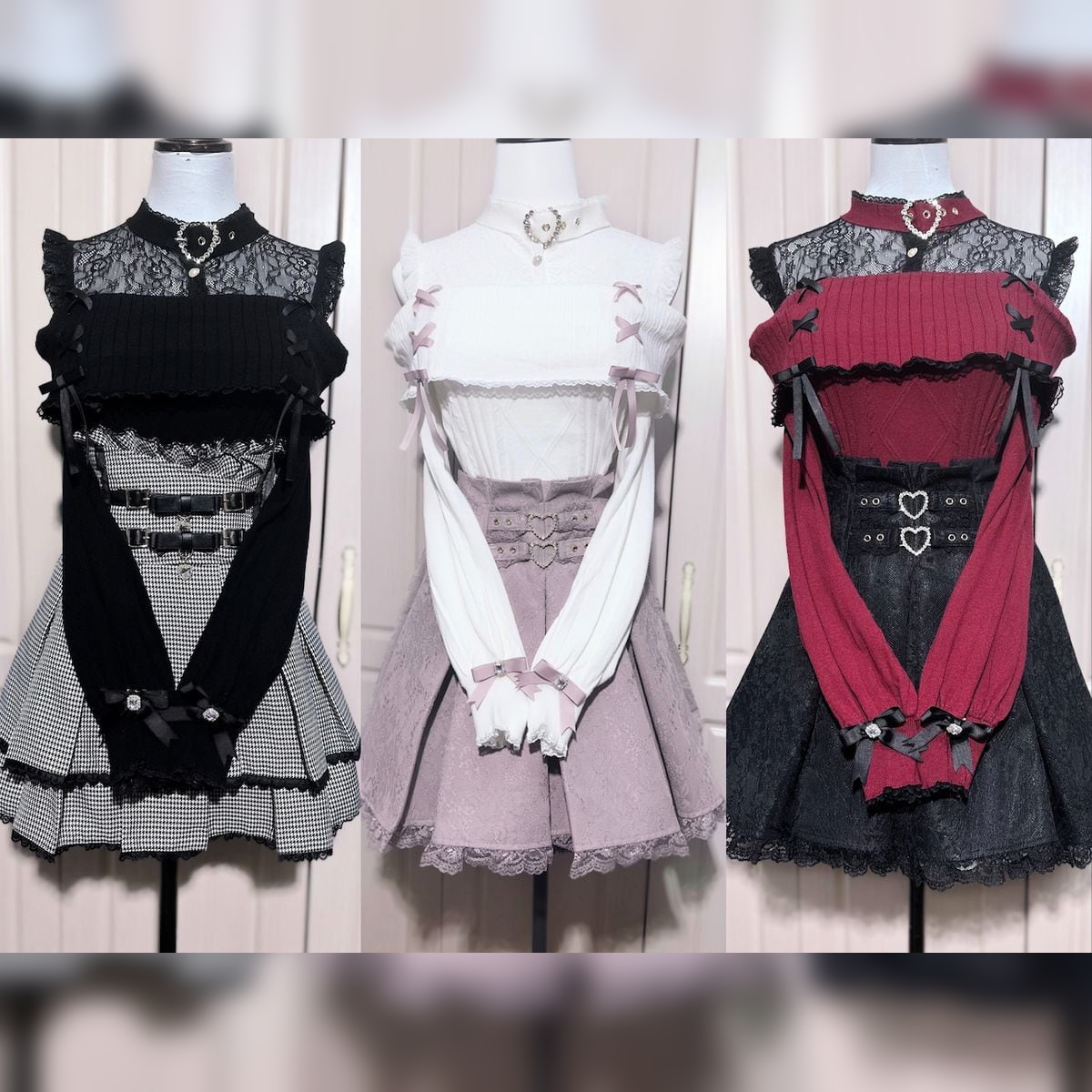 Maidens_Reve's tweet image. 💕Maiden's Rêve
    プレゼントキャンペーン°˖✧

🎁地雷系レースオープンショルダーセーター🎁
maidensreve.kawaiishop.jp/items/83357656

🎀参加条件🎀
→@Maidens_Reveをフォロー
→このツイートをRT

🎀締め切り🎀
　4月20日

❣ご希望のカラー・サイズをコメント/引用RTで当選確率アップ❣