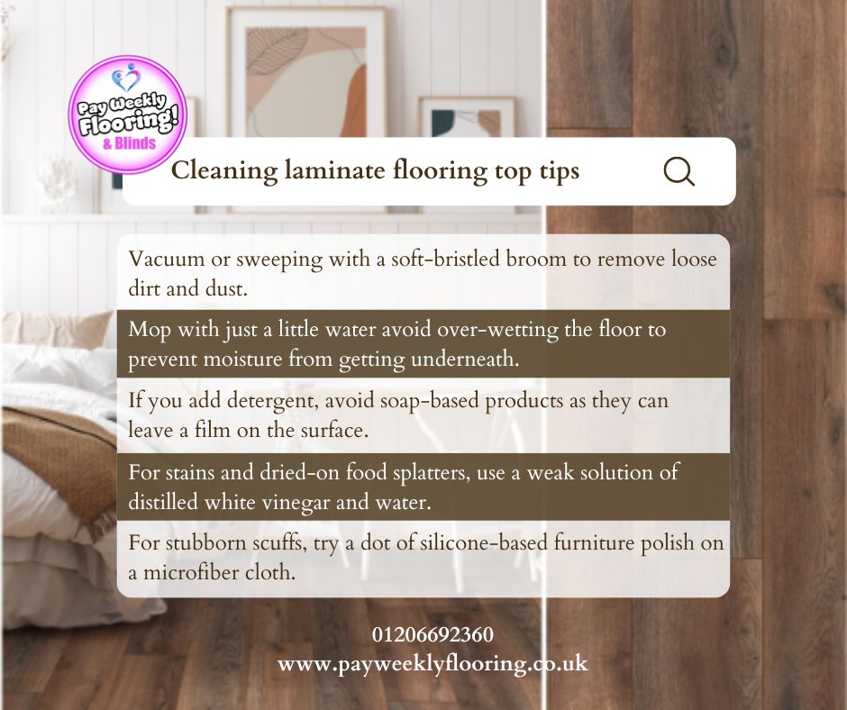 Keeping my laminate flooring sparkling ✨! Here are pay weekly flooring cleaning tips to keep your floors looking fabulous with ease! 🧼💦 
#LaminateFlooring #CleaningTips #SparklingFloors #FloorCare #EasyCleaning #HomeMaintenance #FlooringHacks #CleanHome #HomeCleaning