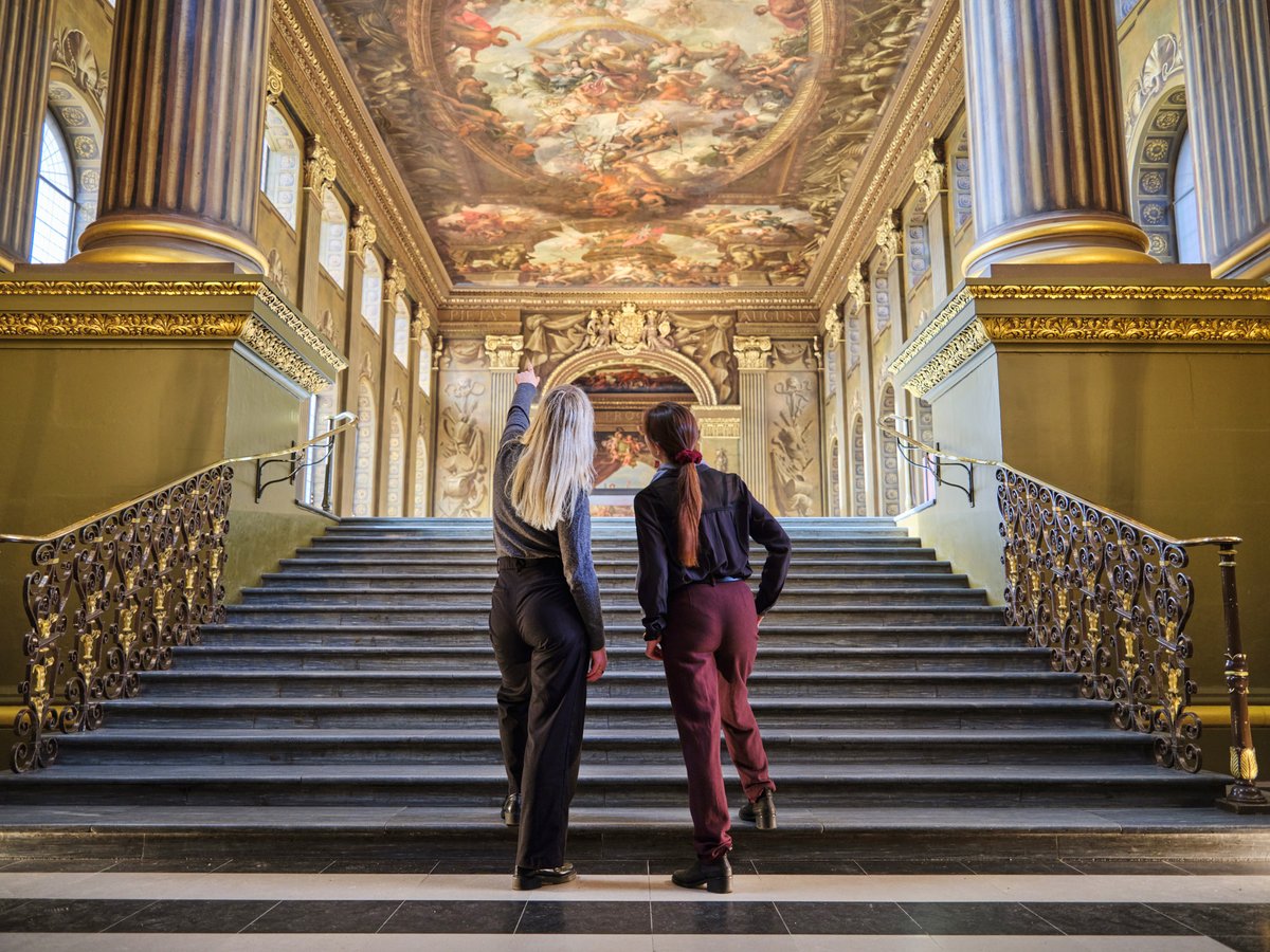 Look up! 👀 👆🏼 Visit the Painted Hall this Sunday 26 of February and get all the benefits of the General Admission ticket for only £5. ornc.org/whats-on/first…