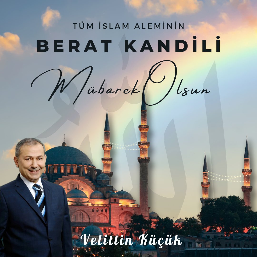 Tüm İslam Aleminin Berat Kandili Mübarek Olsun🙏
#beratkandili #mübarekolsun