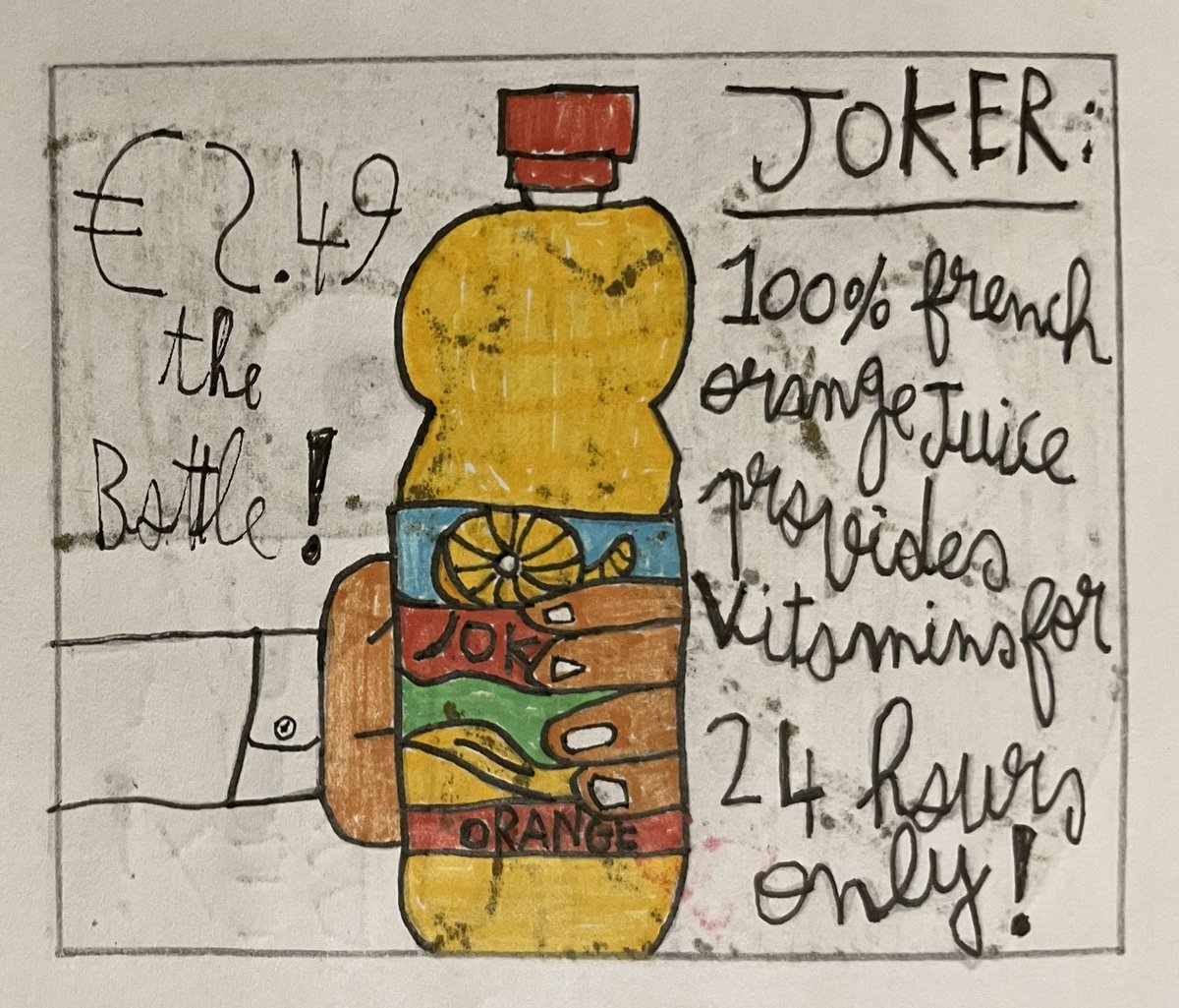 #Baptiste&Mathis
Page 67 (beginning)
#comedy #duo #comics #teenage #LegoJoker #joker #OrangeJuice #euro #CommercialBreak