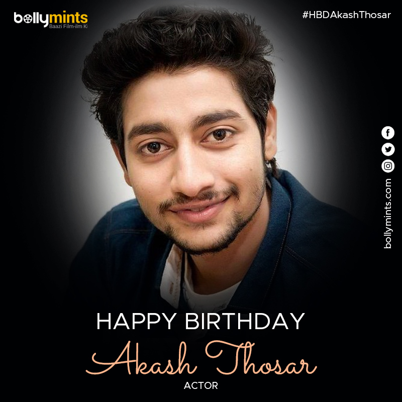 Wishing A Very Happy Birthday To Actor #AkashThosar !
#HBDAkashThosar #HappyBirthdayAkashThosar