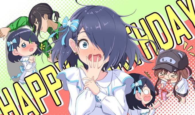 あんずさんお誕生日おめでとー #鈴木あんず強化月間 #鈴木あんず誕生祭 