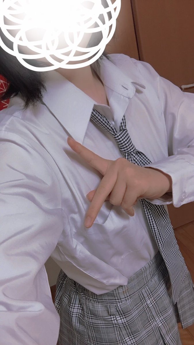 pino___123456's tweet image. JKのコスプレした時の写真
 #8rt の実写