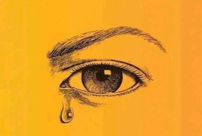 It's OK to cry if you're in pain. Remember, tears are prayer too. They travel to God, when we can't speak...