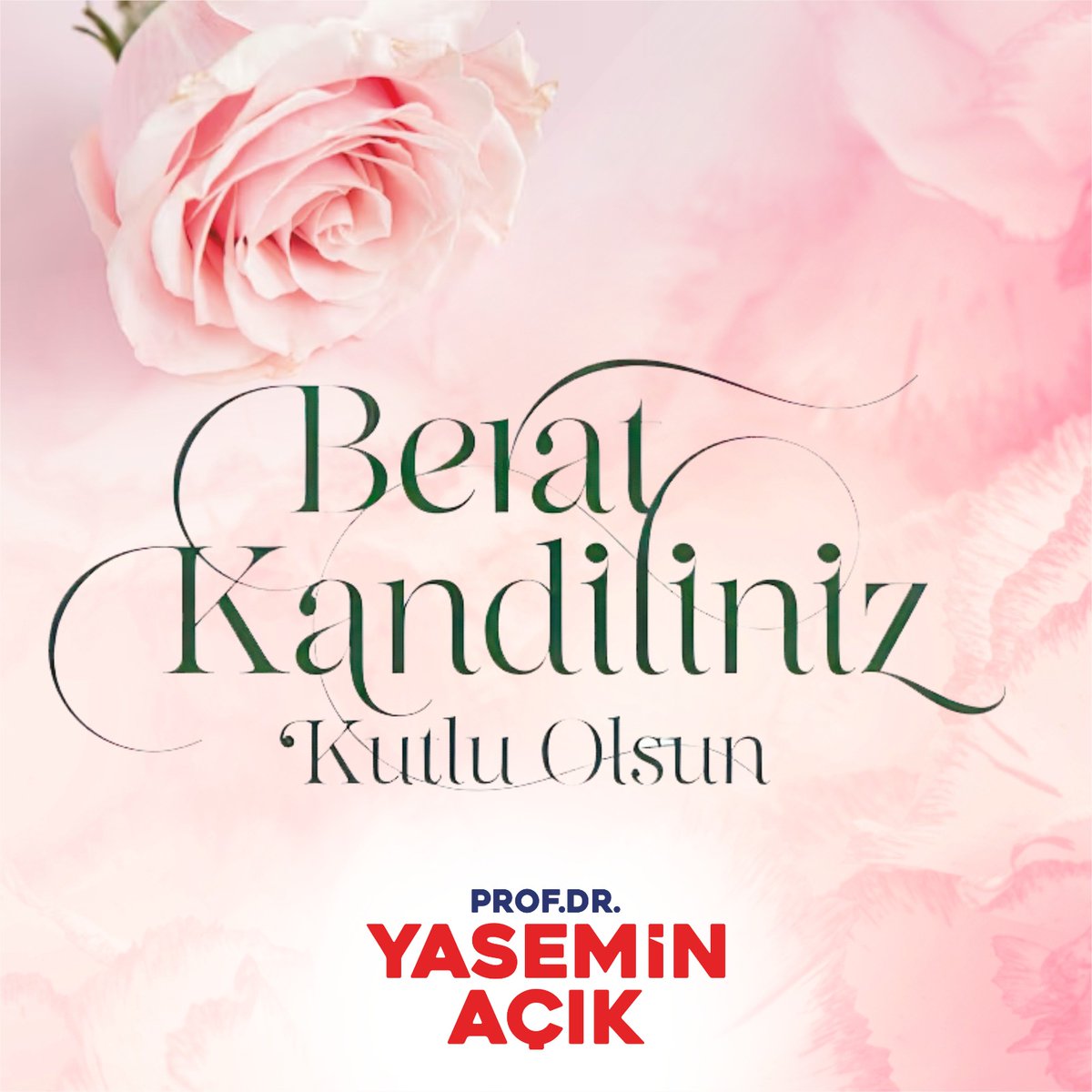 Berat Kandiliniz Kutlu Olsun