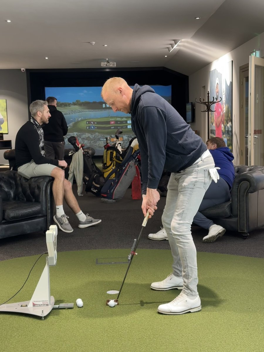 ChangeTheGame54's tweet image. Another solid @LothiansGolf Performance Squad Training session @archerfieldgolf last night. 

Great to give the guys the opportunity to gather some @SAM_Sports #SAMPuttLab Data.

Every player scored +80%. Tells a story… ⛳️ #PuttingStillMatters