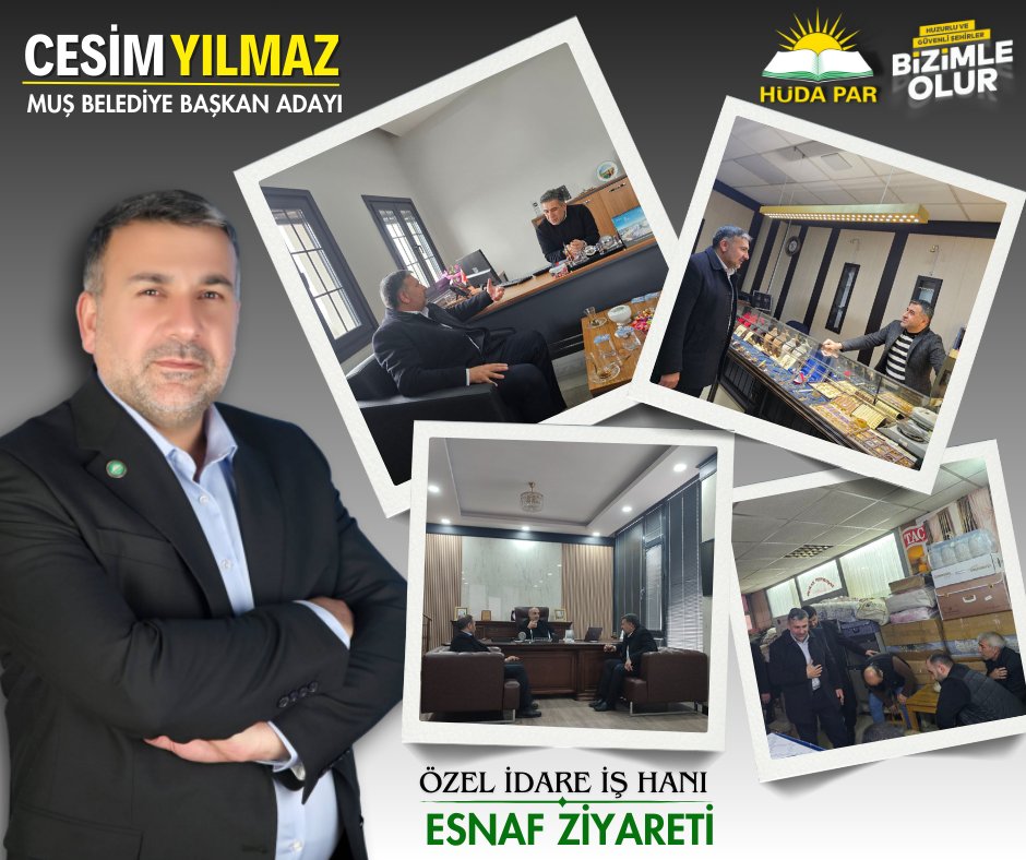 CesimYilmaz_'s tweet photo. Özel İdare İş Hanı esnafımızı  ziyaret ettik. 
Biraz hasbihal ettik biraz da dertleştik. 

Esnaf kardeşlerimize "Dürüst Siyaset Gerçek Adalet" sözünü verdik. 

#BizimleOlur
#MuşİçinHÜDAPAR https://t.co/WZ20Mvcwr4
