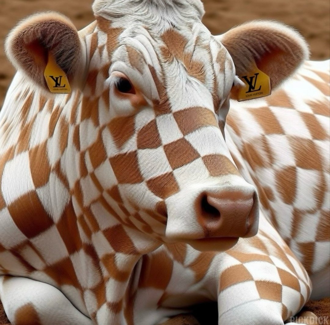 #SIA Le Salon international de l'agriculture vu par la Macronie. 
Image : @RICKDICK (Insta)