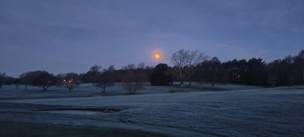 Can't beat a frosty morning ⛳