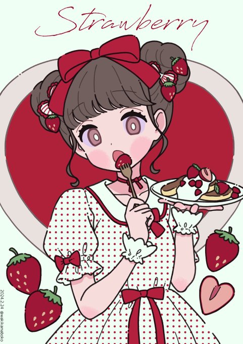 「fork heart」 illustration images(Popular)