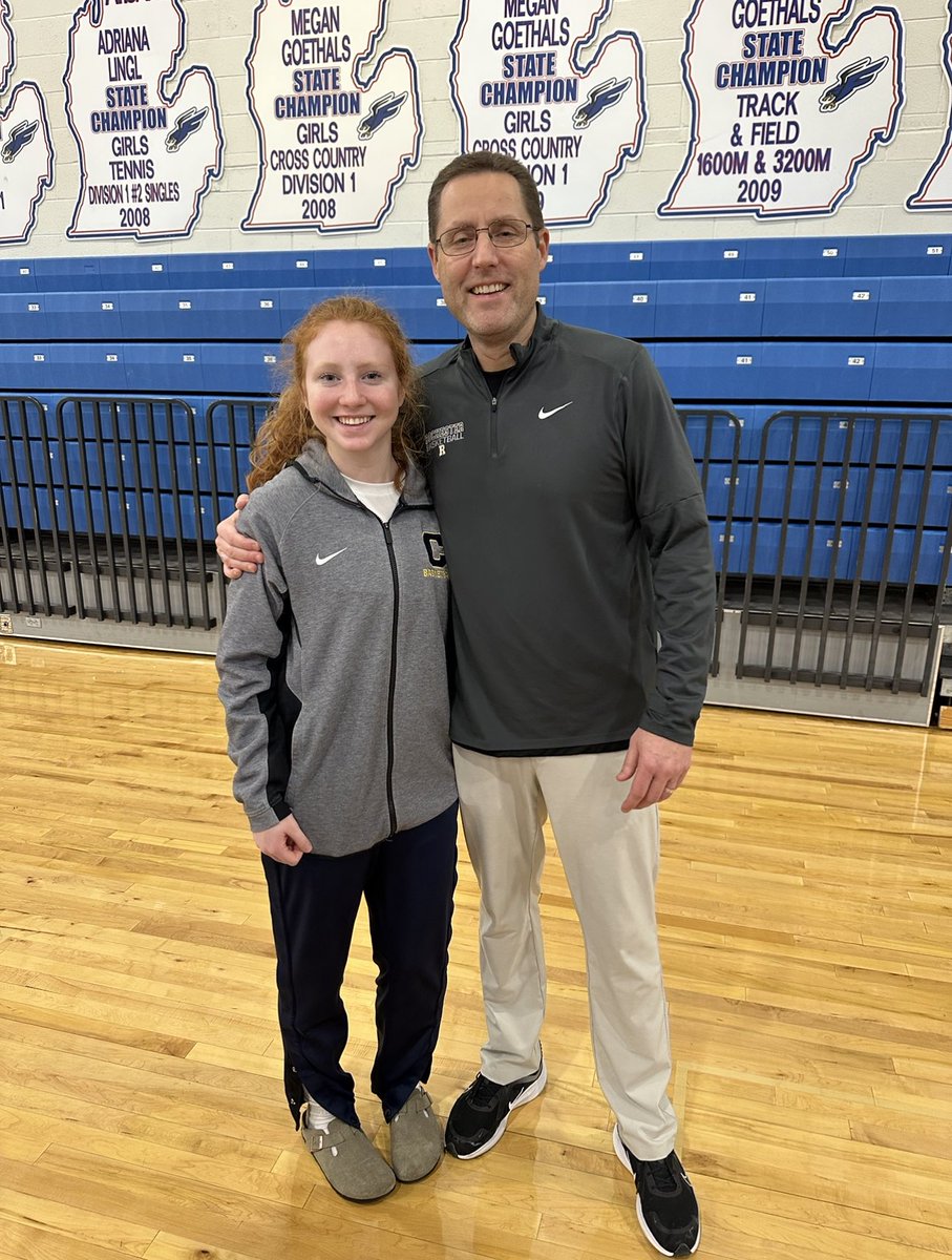 Thankful to Coach Haney for his coaching, mentorship and interest in my development through the years. I am grateful to have played my final High School home game against you tonight.  Thanks again for all you have done! <a href="/rhsfalcongbb/">Rochester High Girls Basketball</a> <a href="/ClarkstonGBB/">ClarkstonGBB</a> <a href="/PGHMichigan/">Prep Girls Hoops Michigan</a> <a href="/CoachEvanBell/">Evan Bell</a>