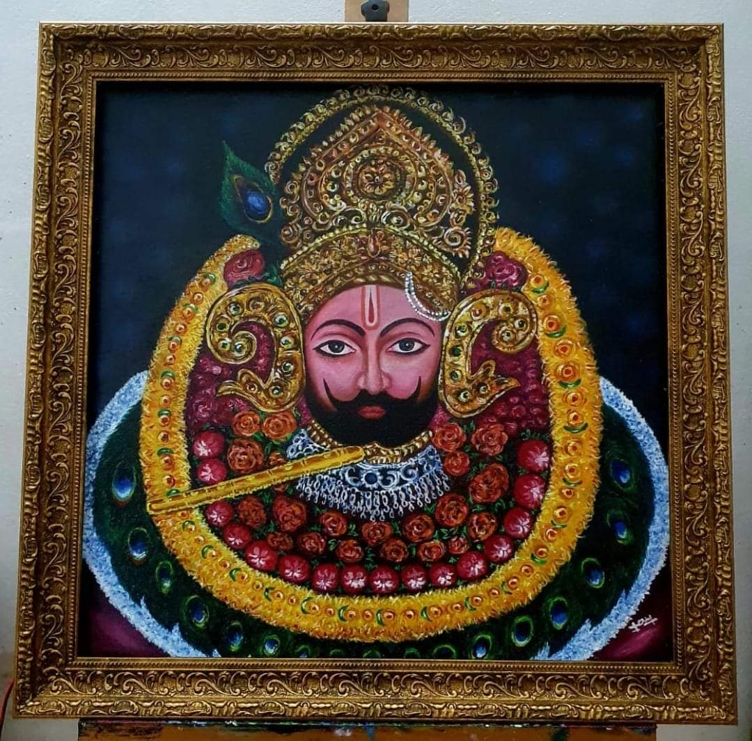jayarajdudus's tweet photo. @khatu_darshan5
Ohm Shri Shyam Devaya Namaha!
Please let me know if anyone is interested in buying the original painting of Shri Khatu Shyam Baba Ji. 😊🙏 https://t.co/RXPnppQhPH