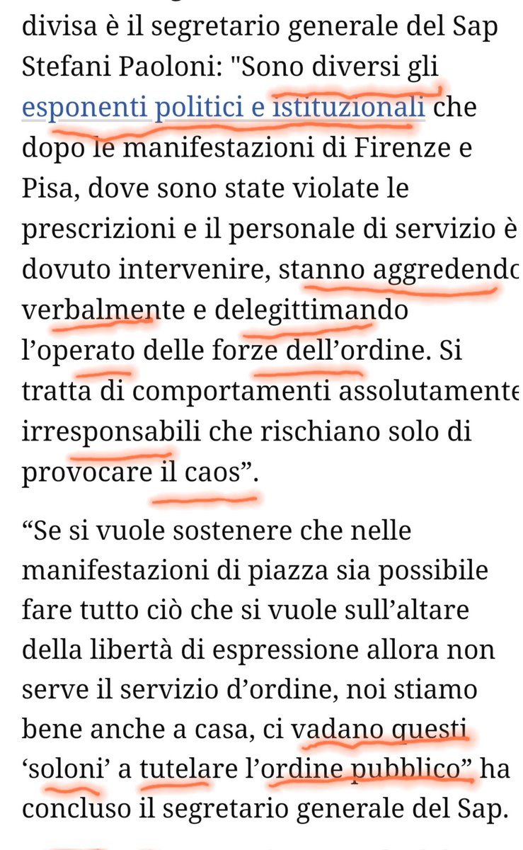 Simona45104788's tweet photo. Ecco...mi trovo assolutamente d'accordo con i sindacati di @polizia: "d'ora in poi, a tutelare l'ordine pubblico, vadano quei "soloni" politici di #sinistra". Capito @pdnetwork , @Mov5Stelle, @Piu_Europa, @ItaliaViva e @Azione_it? E vedete di tutelarci bene eh, altrimenti a casa! https://t.co/4fPSVt4zC5