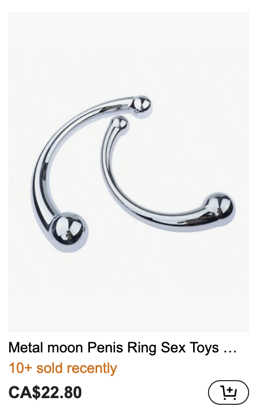 And this is why we don't buy things that go in your body from sites like temu/shein/wish/alibaba/amazon/etc 

That is not a penis ring. There are few and far between things you could actually do to your penis with this thing that would be comfortable, let alone pleasurable