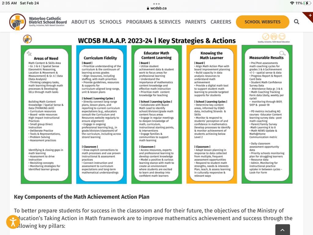 DucPetra's tweet image. wcdsb.ca/programs-and-s… ✅check out @WaterlooCDSB ‘s Math Achievement Action Plan and Resources to Support Learning at home including Math @ Home Monthly newsletters, a new one each month! 🗓🗞@WCDSBLearns #wcdsbmath
