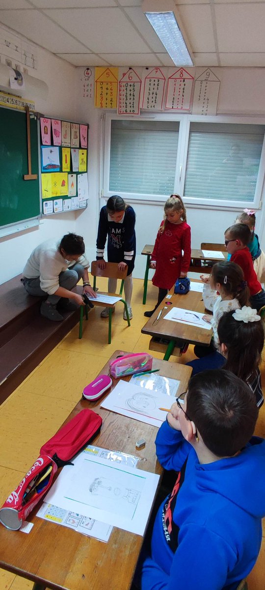 Quand l'illustratrice Stéphanie Marchal te propose d'intervenir dans ta classe 🥰...