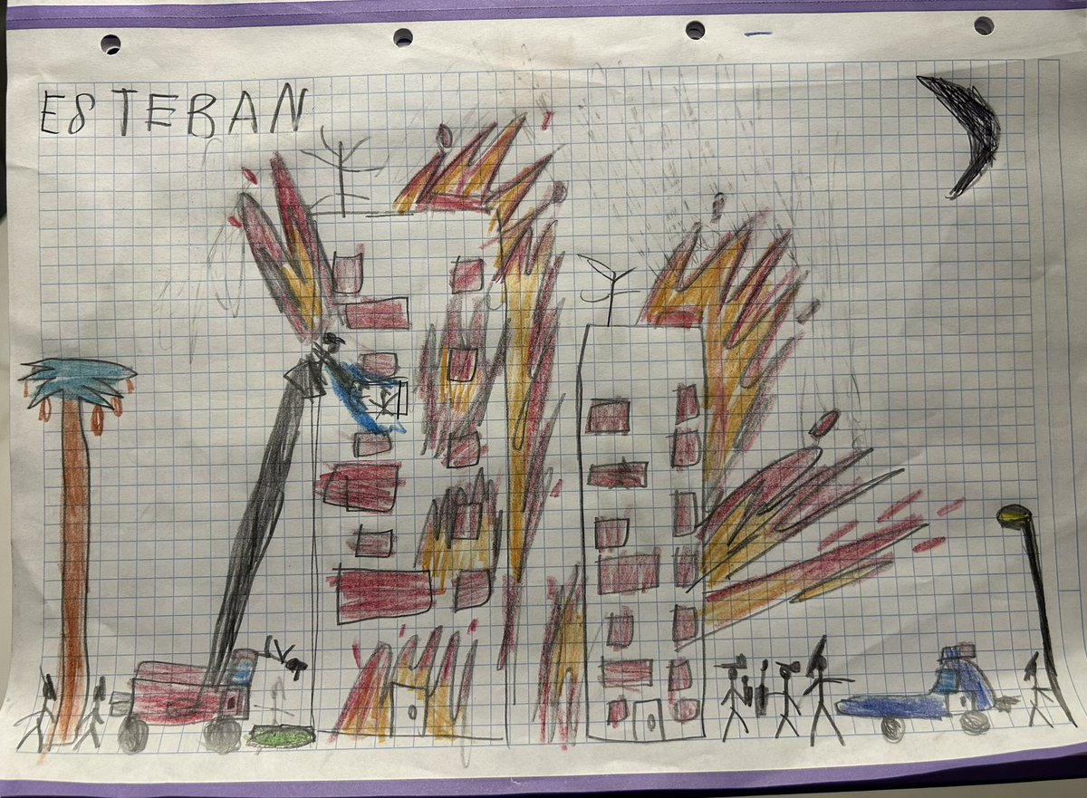 Mamá, de mayor quiero ser bombero para que la gente no se queme. 🖤❤️‍🩹💔
#IncendiCampanar #IncendioCampanar #BomberosValencia