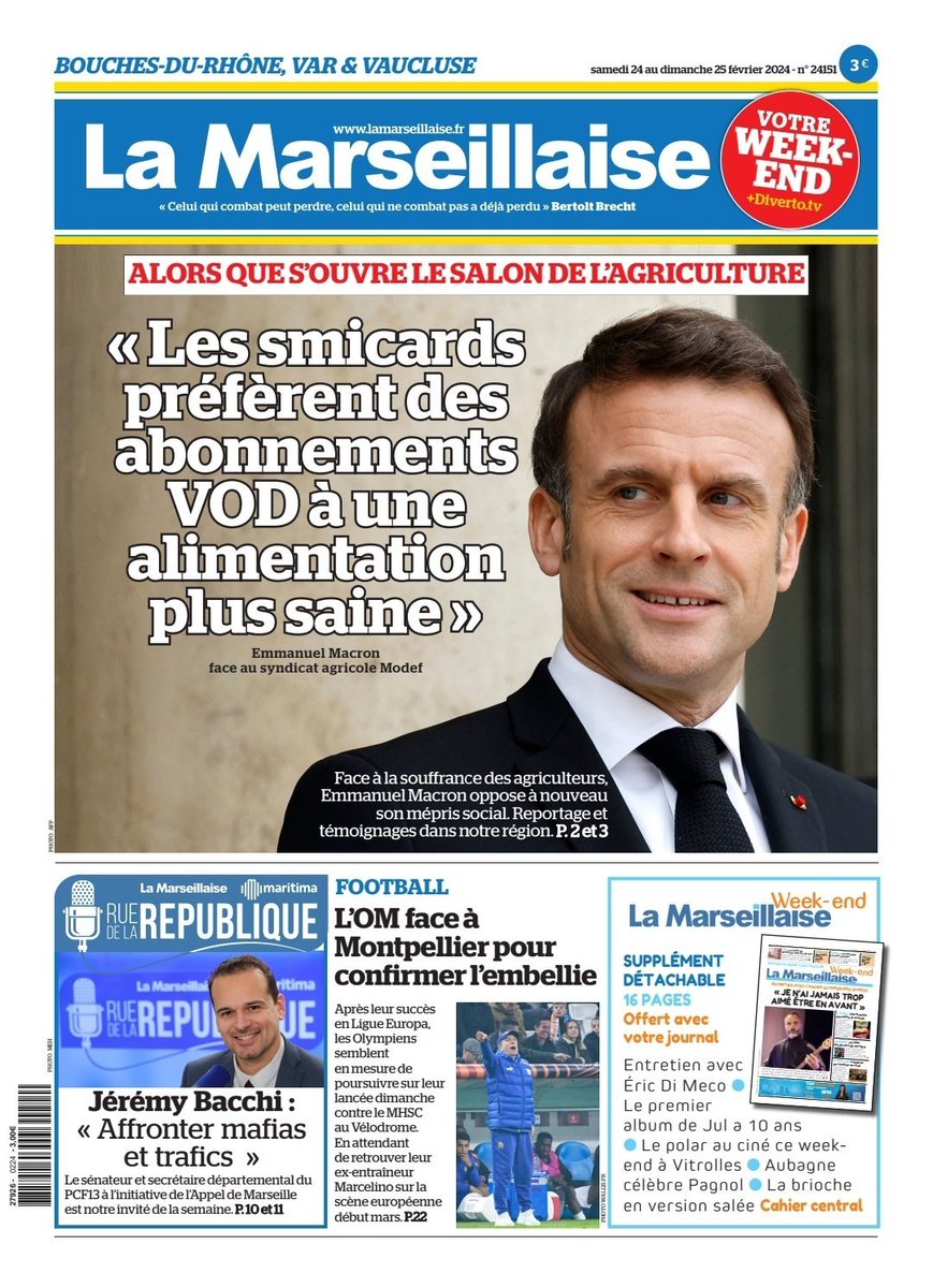 Les sal*pards disent et font des sal*operies, 
c'est dans leur nature, il ne peuvent pas s'en empêcher.
#MacronPsychopathe #LaMacronieEstUneInfamie
#MacronDestitution #ABaslUE #FrexitVite