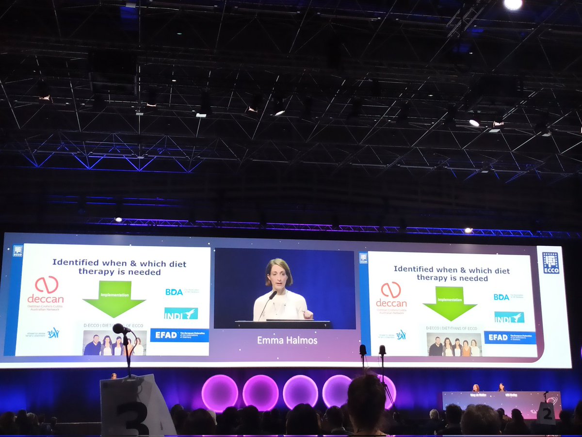 Konstantinos Gkikas (@kgikas10) on Twitter photo If you don't have a dietitian, get one! Dr <a href="/EmmaHalmos/">Emma Halmos</a> opens the last day of #ECCO2024 with a fantastic presentation on the necessary role of diet in the management of IBD and the need for dietitians in every IBD clinic If you don't have a dietitian, get one! Dr <a href="/EmmaHalmos/">Emma Halmos</a> opens the last day of #ECCO2024 with a fantastic presentation on the necessary role of diet in the management of IBD and the need for dietitians in every IBD clinic