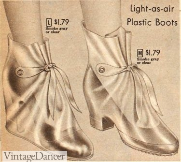 imthespecialk's tweet image. In the 50s women could wear plastic covers for their shoes known as puddlers or galoshes from brands such as Rain Dears and while we&apos;ve seen the return of the 50s and 60s in the lastest trends it was a surprice to see them in Blumarine aw24, I hope these hit our closets very soon