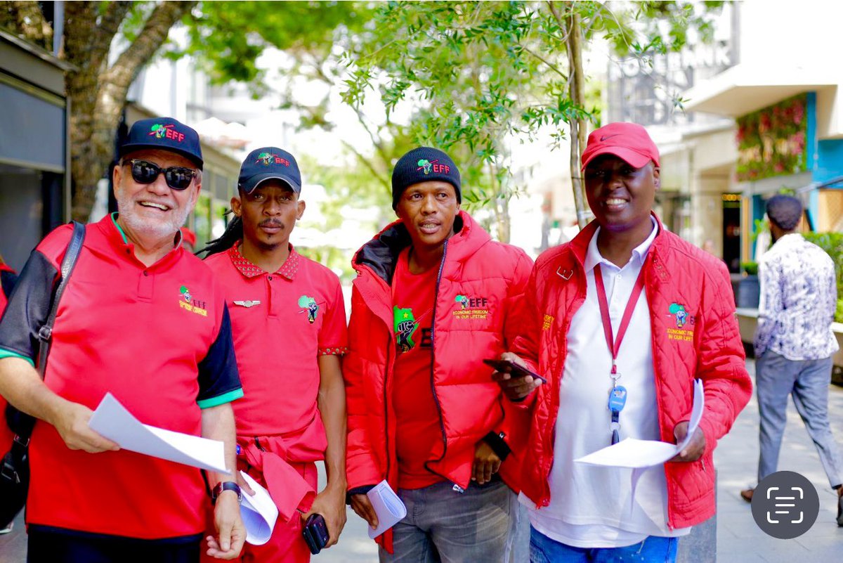 niehaus_carl's tweet photo. Our #EFFElectionCampaign is in full swing! Today I will be joining our Coordinator, Fighter #SechabaSono, and my fellow Fighters in the @EFFSouthAfrica Johannesburg Sub-Region, to canvass in Ward 90, for the EFF Gauteng Provincial Manifesto Launch, to sign up new members, and to urge EVERY registered voter to vote for the #EFF.
#2024IsOur1994!
#VivaEFF! βπΎ
#VoteEFF! βπΎ
#JuliusMalemaForPresident! βπΎ
A LUTA CONTINUA! βπΎ