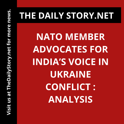 thedailystory_X's tweet image. "NATO member pushes for India's role in Ukraine conflict, but will it sway global decision-making? #NATO #India #UkraineAnalysis"
Read more: thedailystory.net/nato-member-ad…