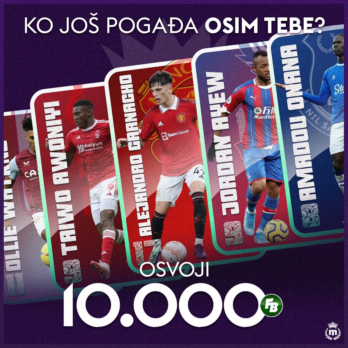 MaxBetSrbija's tweet photo. Osvoji 10.000RSD Freebeta!💰    

Sve što je potrebno jeste da:

• Pratiš @MaxBetSrbija
• Retvituješ objavu uz quote
• Pogodiš koji igrač daje prvi gol na utakmicama PL danas od 16H
• Najsrećniji među vama koji ste pogodili, osvaja nagradu

Srećno svima! 🍀 https://t.co/RrVHQzXCFu