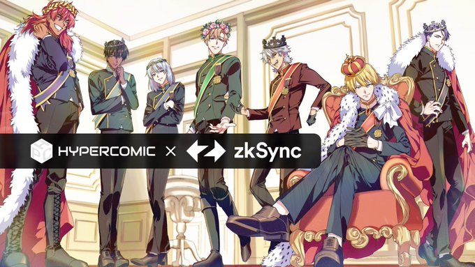 ❯<a href="/HYCO_Official/">HYPERCOMIC</a> 

- zkSync Worker  (hơn 30 transactions) 
- zkSync Hustler (hơn 50 transactions) 
- zkSync King (hơn 100 transactions)

Link : hypercomic.io/zk24/collect_h……
#HYPERCOMIC #Web3 #Webtoon #NFT #Manhwa #zkSync #zksyncera