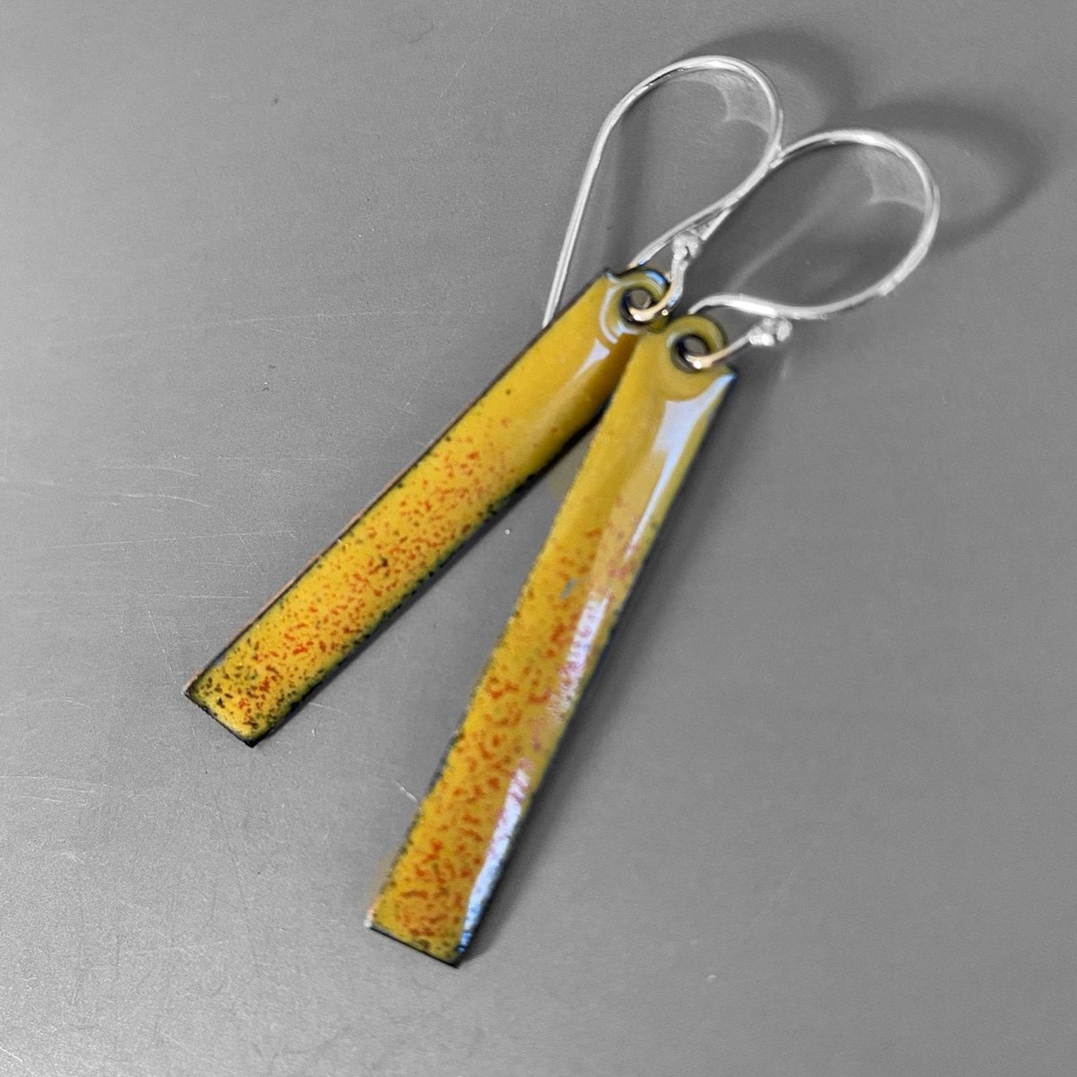 Enamel Bar Earrings tuppu.net/4d617c00 #bizbubble ##UKGiftHour #MHHSBD #shopsmall #inbizhour #UKHashtags #HandmadeHour #giftideas #BarEarrings