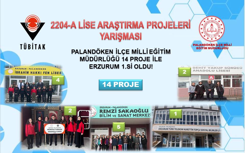 Palandöken İlçe MEM (@mempalandoken) on Twitter photo TÜBİTAK Lise Araştırma Projeleri Yarışmasında Bölge Finaline 14 projemiz ile davet edilerek ,Bölgemiz ve İlimizde ilk sırada/zirvede yer aldık. Nitelik dolu emekleri için yönetici öğretmen ve öğrencilerimize şükran ile <a href="/miamustafacftci/">Mustafa ÇİFTÇİ</a> <a href="/TutkanUgur/">Uğur Tutkan</a> <a href="/yakupyildiz024/">Yakup YILDIZ</a> <a href="/KrpnrSeyfullah/">Seyfullah KARAPINAR</a> TÜBİTAK Lise Araştırma Projeleri Yarışmasında Bölge Finaline 14 projemiz ile davet edilerek ,Bölgemiz ve İlimizde ilk sırada/zirvede yer aldık. Nitelik dolu emekleri için yönetici öğretmen ve öğrencilerimize şükran ile <a href="/miamustafacftci/">Mustafa ÇİFTÇİ</a> <a href="/TutkanUgur/">Uğur Tutkan</a> <a href="/yakupyildiz024/">Yakup YILDIZ</a> <a href="/KrpnrSeyfullah/">Seyfullah KARAPINAR</a>