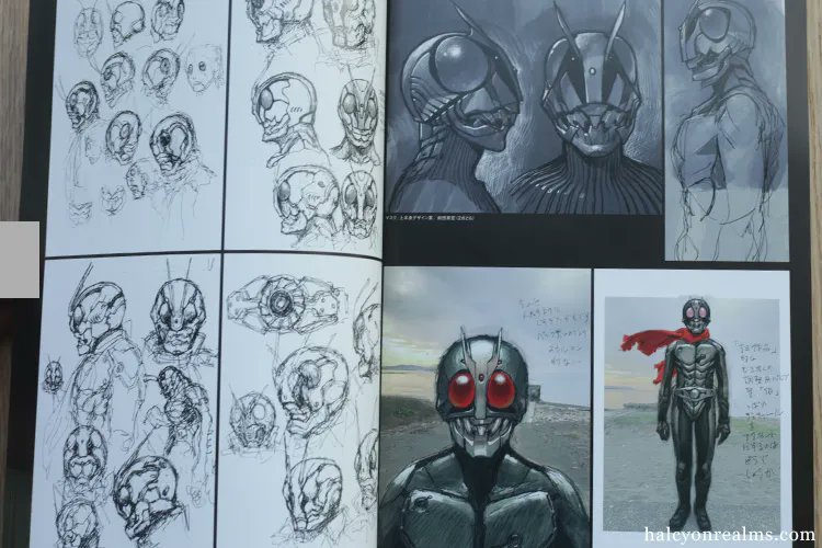 Explore over 200 pages of splendid character designs in the Shin Kamen Rider Design Works art book. I rather like the hornet inspired designs for the villain シン・仮面ライダー デザインワークス- https://t.co/Wjmv6UvWPw 