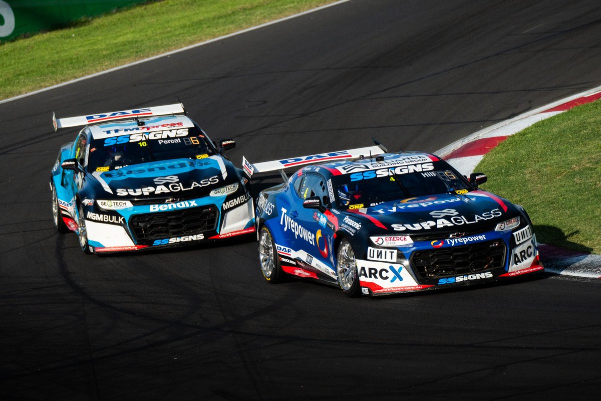 How’s the formation 😍 

Outstanding job by Cam and Nick today, as well as the whole MSR crew to collect P5 and P6 in Race 1. The season is only just beginning 😎

#RepcoSC #WeAreMSR