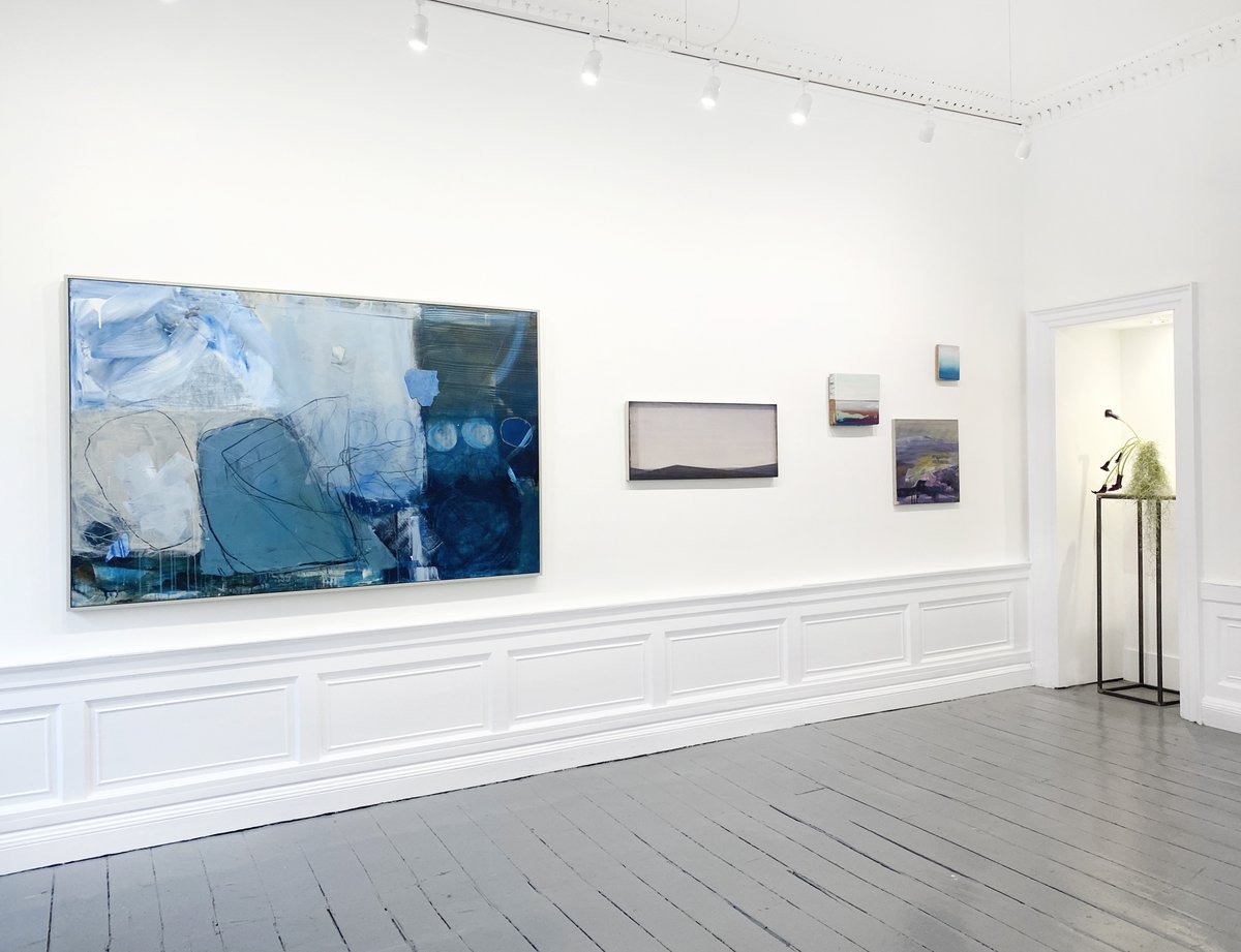Today is the final opportunity to visit our current exhibition, Distant Views. The gallery will be open until 4pm today. The group exhibition brings together new work by Susan Laughton, David Mankin, Anke Roder and Anna Somerville. Full list of works: bitly.ws/3aUP5