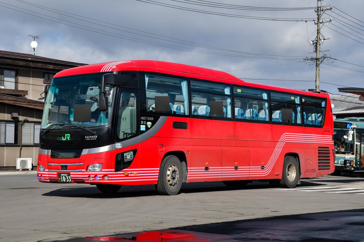 2024/2/24 ・西武観光バス A0-466 長野200か1829 PKG-LV234N2 ・JRバス
