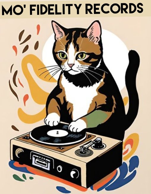 Open 10-5 today for all your weekend music requirements, cool cats. #independentrecordshop