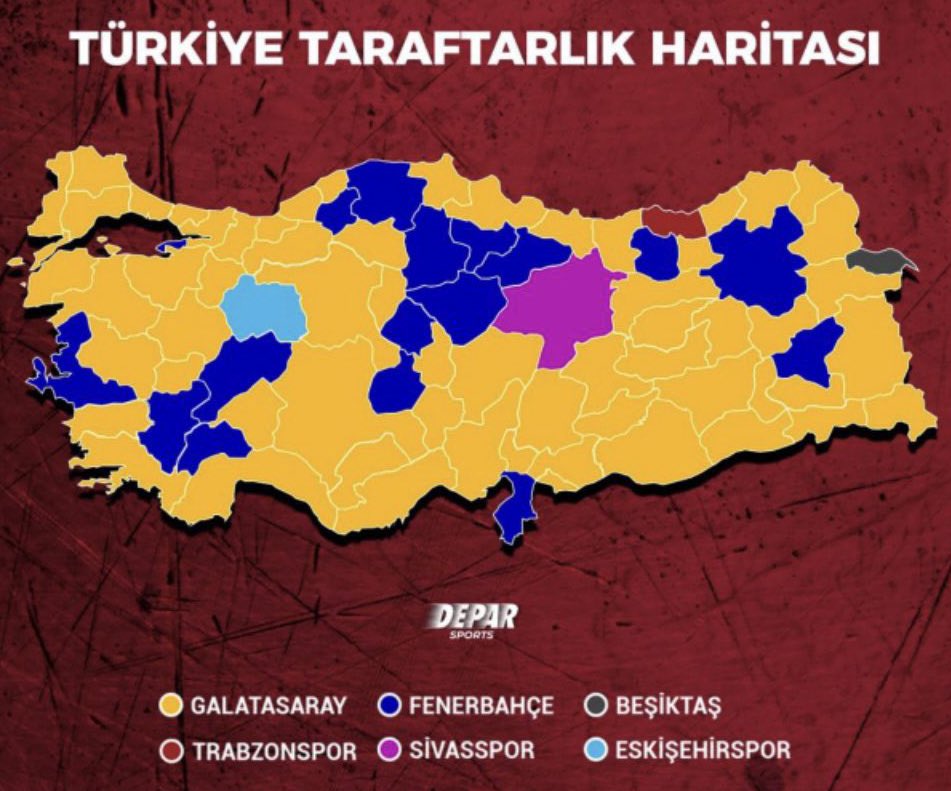 Son 5-6 yılda neredeyse 1 nesil kaybettik! Önümüzdeki 5-6 yıl da sahipsiz kalırsak, bu haritadaki açık mavi renk değişir… Kimse sokak kaldırım edebiyatı yapmasın, 6-7 bin kişi ile bu iş dönmez! #Eskişehirspor 

Ya göründüğün gibi ol ya olduğun gibi #Eskişehir