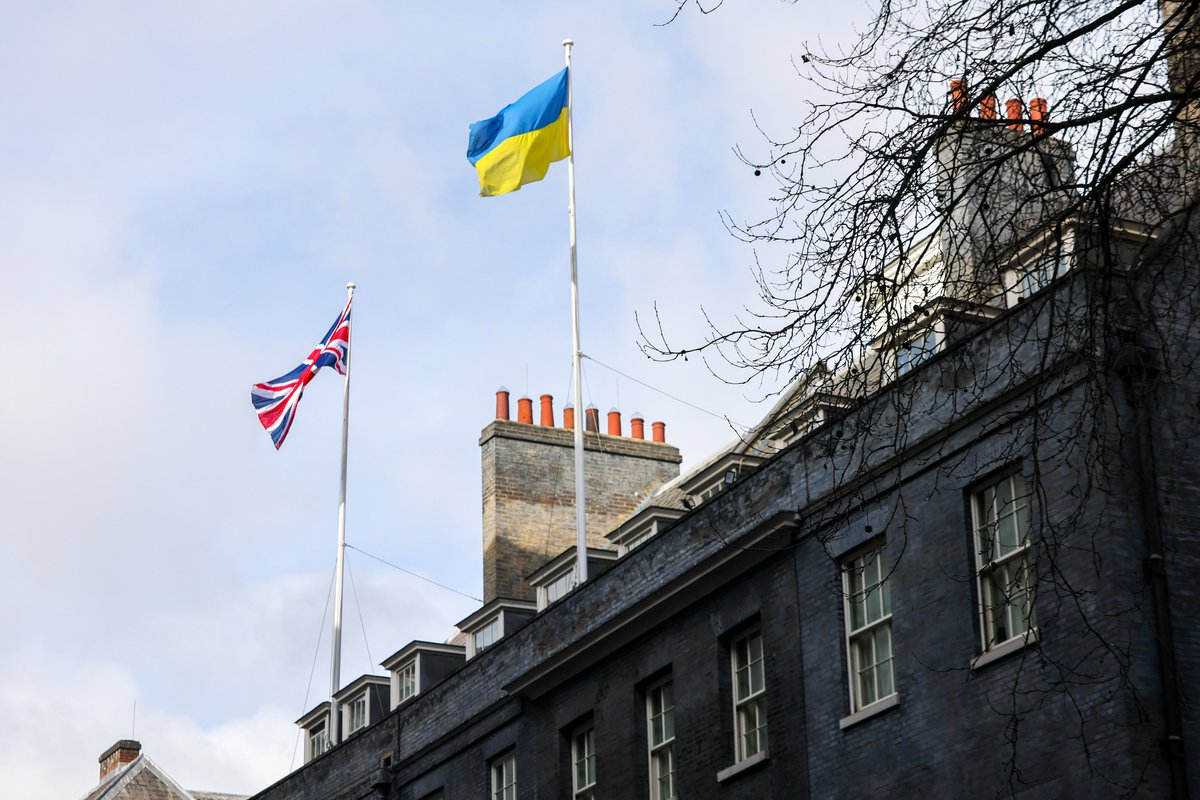 In February 2022 we raised the Ukrainian flag above 10 Downing Street. It has continued to fly alongside the Union flag ever since.

This is why.

Two years ago, in the middle of the night, Vladimir Putin launched the unprovoked and illegal invasion of Ukraine – a sovereign,
