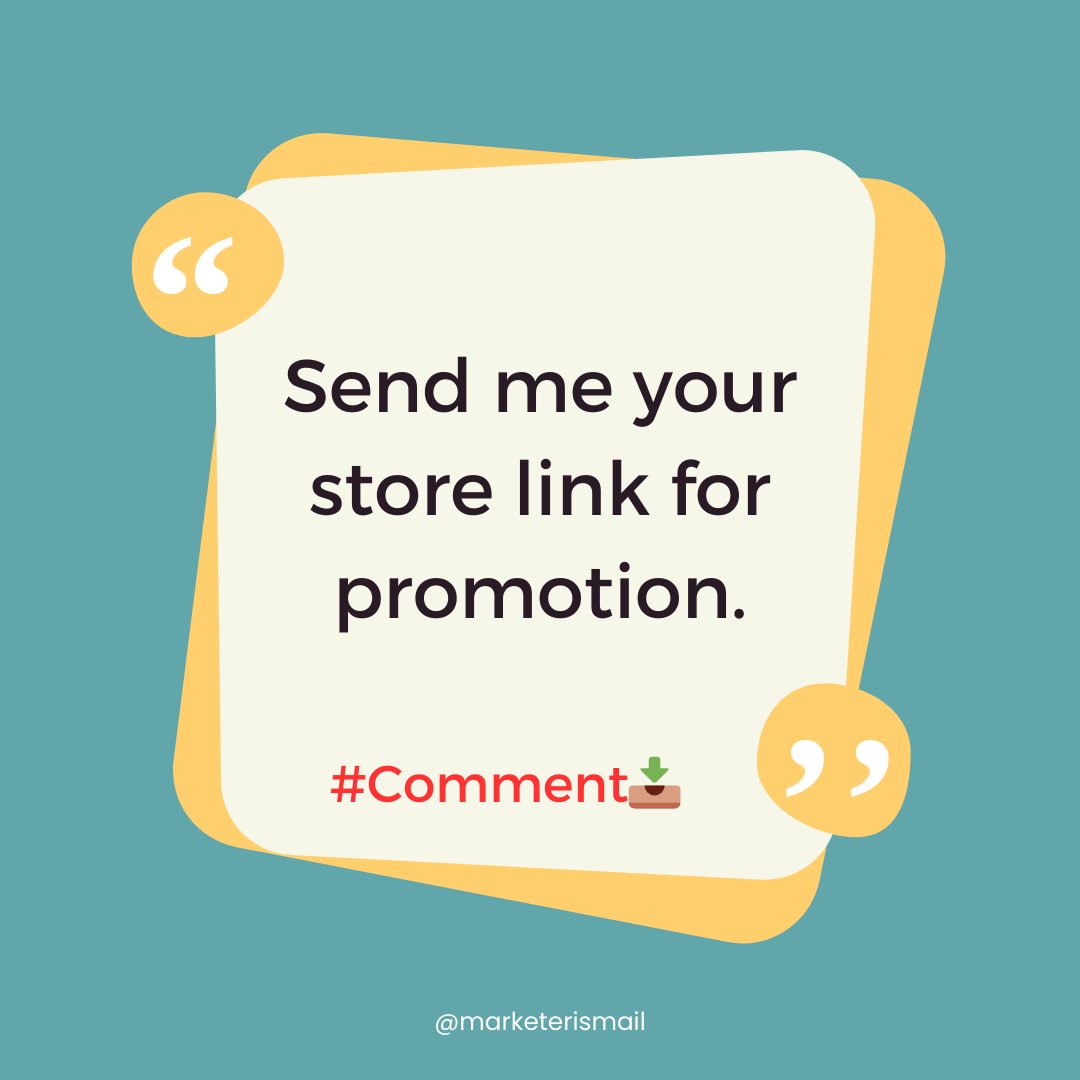 #store #Marketerismaail