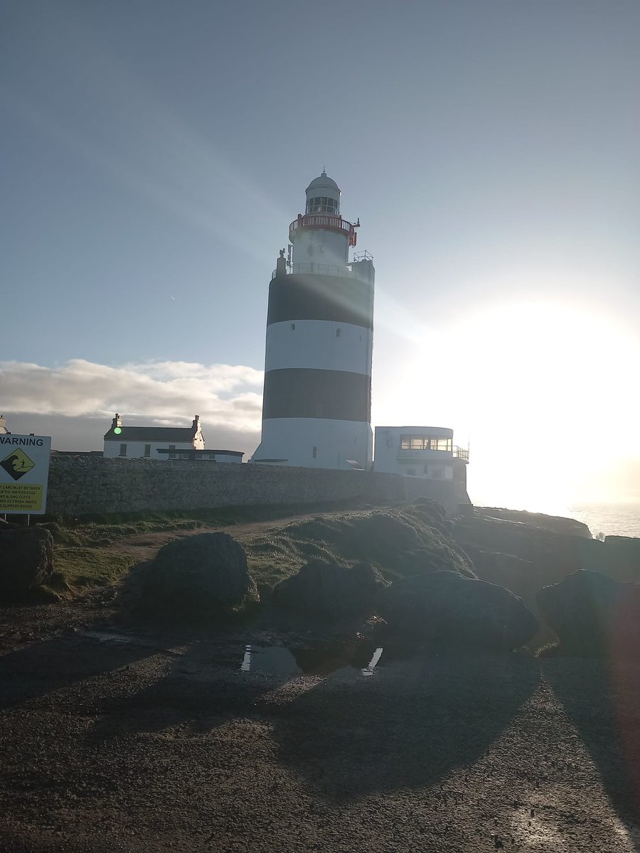 Good morning to a beautiful sunny weekend 🙌 Our Lightkeepers Cafe is open for breakfast, lunch, light bites and more all weekend and tours of our incredible lighthouse too. 🌊☀️ #HookLighthouse #weekend #wexford