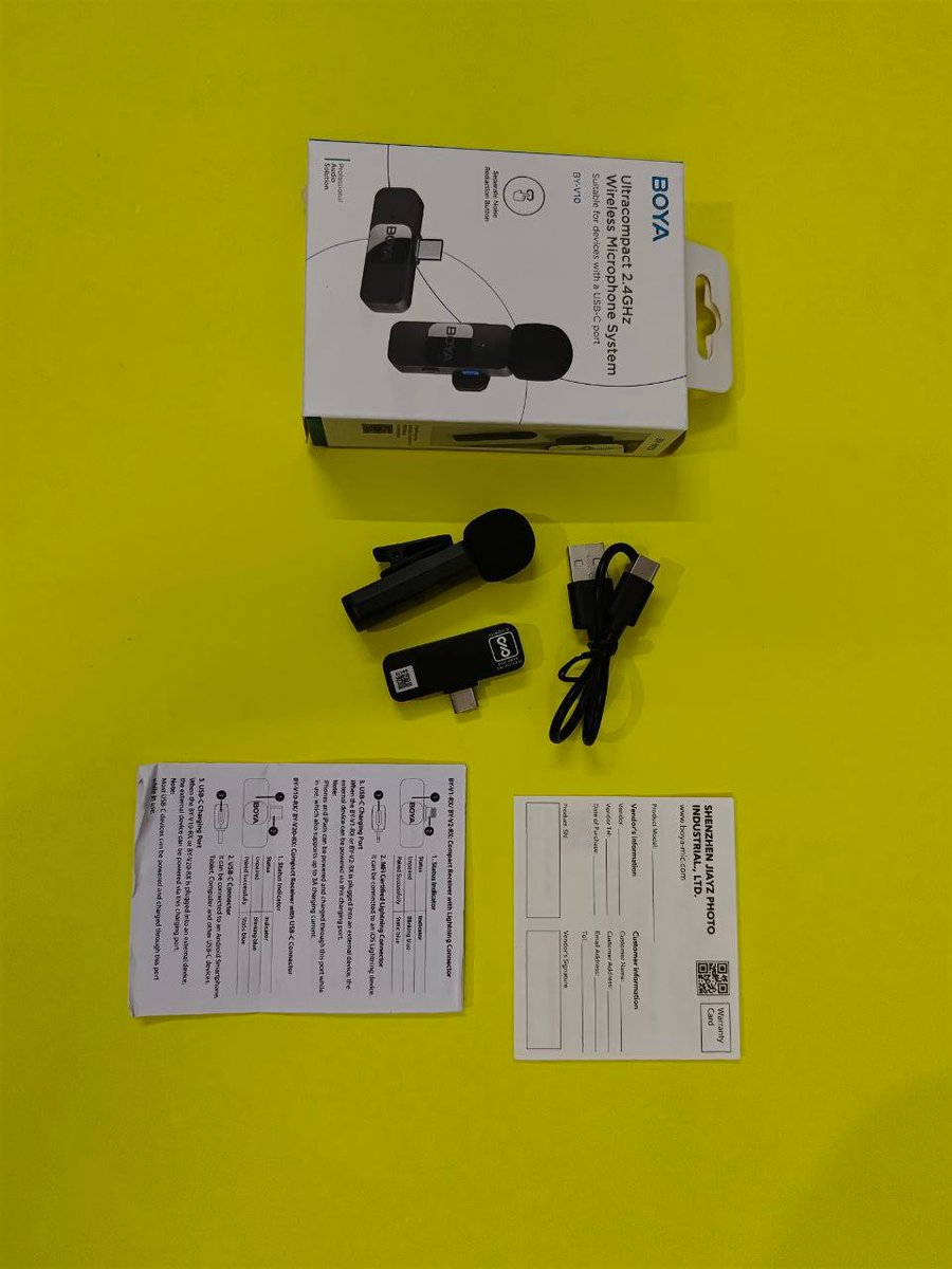 ashishnayakone's tweet photo. π’Sale ALERTπ’
#Tech #Gadgets #TechTwitter #TechYoutuber
πBoya V10 Wireless Mic - (Android)
Brand New Condition - New Price -2685*
(For Sale Price: βΉ2000)
πMAONO AU-A03 Condenser Microphone Kit
Podcast Mic with Boom Arm Microphone Stand
(Black) New Condition - New Price -2999*
(For Sale Price: βΉ2200)
π¨Both Products - Sell reason is - I started using
BOYA LINK 2 last month!
π³Payment UPI(No COD) Only
Shipping Free All Over India!
π©DM only to @ashishnayakone
on Twitter & Instagram
π€Keep Support For Sale both MIC - for #share and
#Retweets π