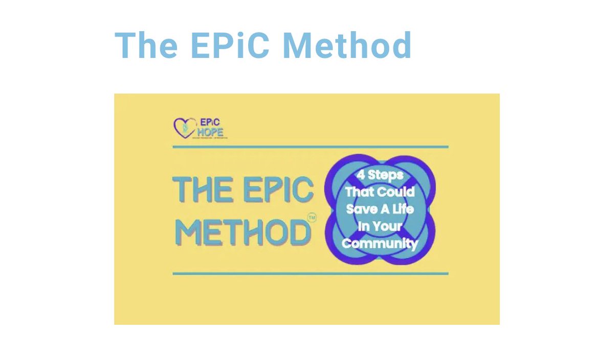 Springfield & Beech Hill CommUnity (@sfbhcommunity) on Twitter photo In the last week or two 30 community members have attended a 1 hour <a href="/EPiCHOPEUK/">EPiCHOPEUK</a> method training.
The 2 sessions were really oversubscribed.
We have a community that wants to be suicide aware & useful to friends, family & neighbours
epichope.org.uk/training/ In the last week or two 30 community members have attended a 1 hour <a href="/EPiCHOPEUK/">EPiCHOPEUK</a> method training.
The 2 sessions were really oversubscribed.
We have a community that wants to be suicide aware & useful to friends, family & neighbours
epichope.org.uk/training/