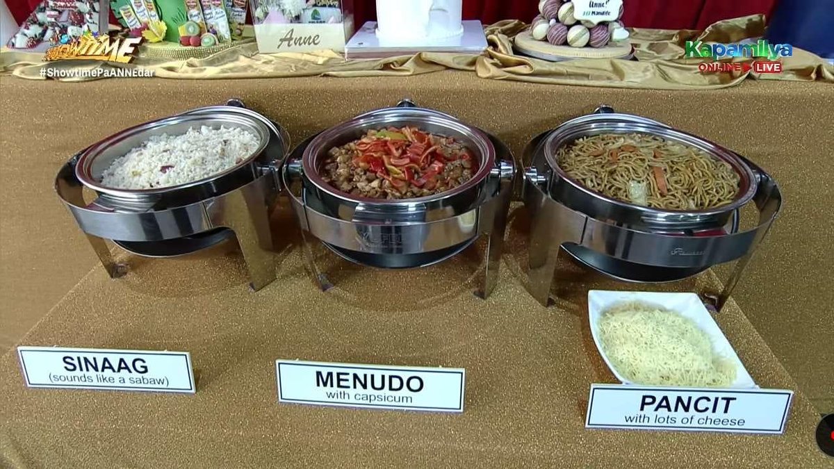 Dogshow kayo malala Showtime!!!
Mga handa sa Birthday Prod ni <a href="/annecurtissmith/">Anne Curtis-Smith</a> HAHAHAHAHA!!