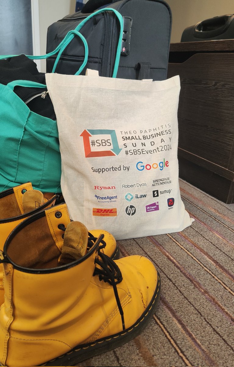 That's me all packed ready for home... Until next year folks! The sunshine boots have had a fabulous outing again and the sun is still with us today! 

Thank you to everyone for such an amazing event yesterday, so good to talk to and meet so many people. 

#SBSEvent2024