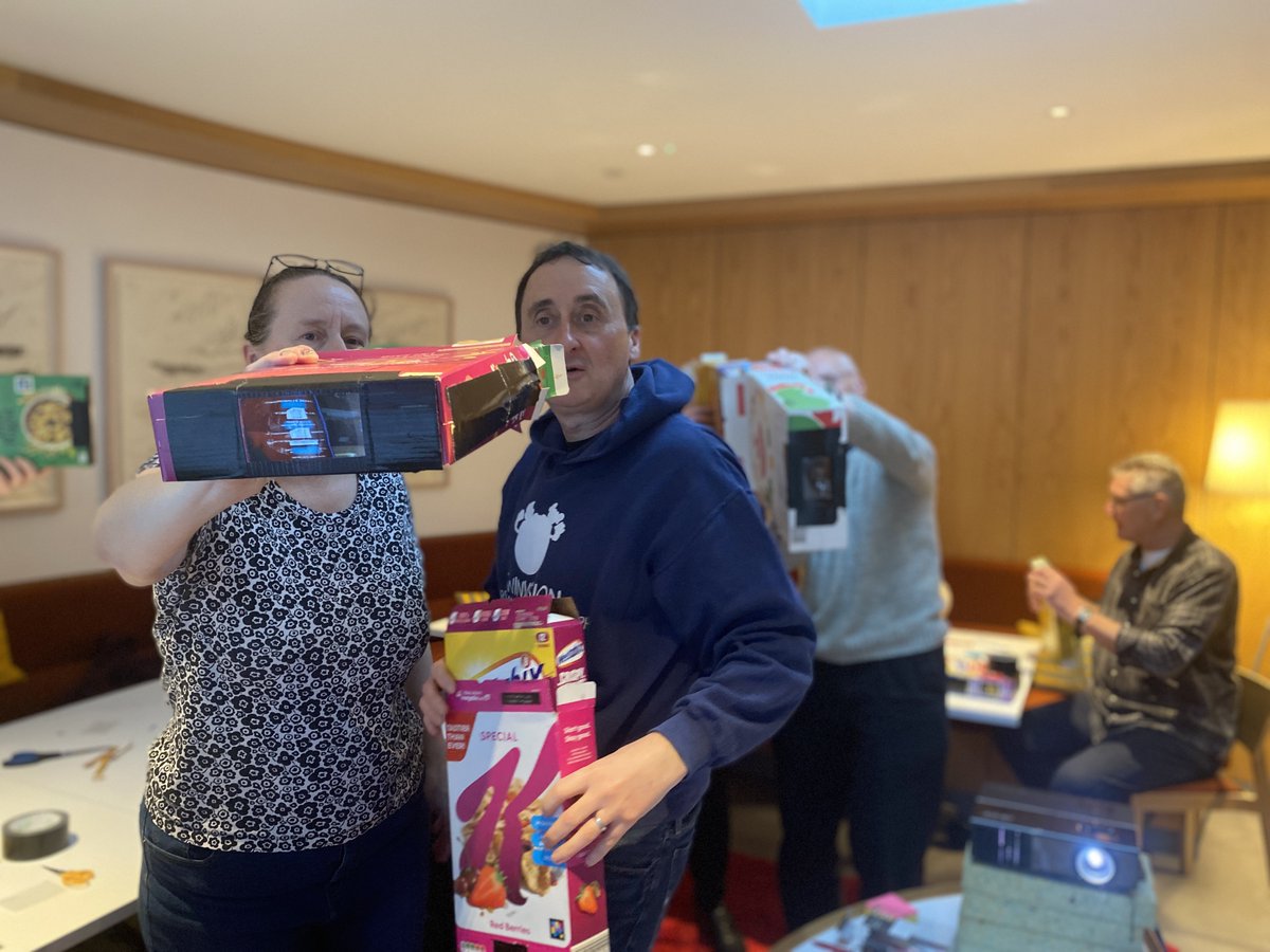 twinvision's tweet photo. This week cereal obscuras and solagraphy cameras. well done our #brilliant participants #pinhole #obscuras #experimentalphotography #solargraphy  our friend #amazing @justin_quinnell helping to deliver a photography workshop @maggieswirral @MaggiesCentres funded by @TNLUK https://t.co/bD9NALZfty