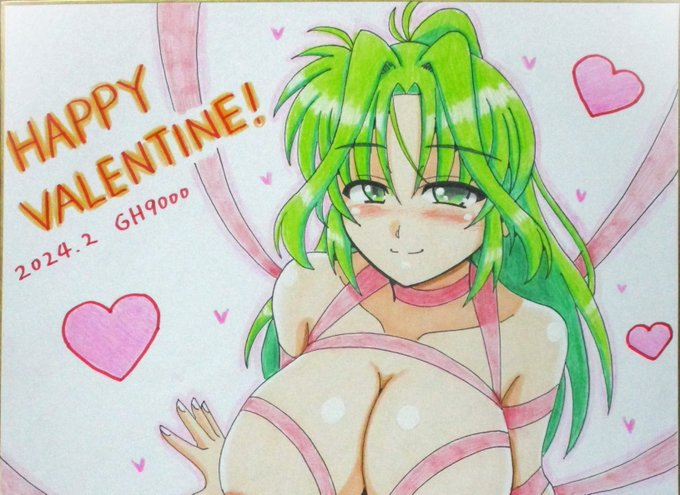 2月の色紙、バレンタイン裸リボンリンディ完成しました～😊😆
えっちなので全体像はpixivで!
https://t.co/uyrIAnJkE1 