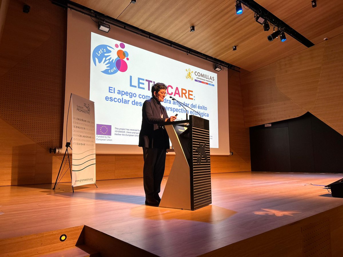 Fundación Promaestro (@fundpromaestro) on Twitter photo ¿Qué es el #apego? ¿Cómo el apego afecta al #aprendizaje y el bienestar en la escuela? Son preguntas que nos responde <a href="/BerasteguiA/">Ana Berastegui</a> en las #PruebasEdu Zaragoza
<a href="/Educaixa/">EduCaixa</a> <a href="/dgafprofesorado/">F. Prof. Aragón</a> <a href="/Zientzia/">Katedra</a> ¿Qué es el #apego? ¿Cómo el apego afecta al #aprendizaje y el bienestar en la escuela? Son preguntas que nos responde <a href="/BerasteguiA/">Ana Berastegui</a> en las #PruebasEdu Zaragoza
<a href="/Educaixa/">EduCaixa</a> <a href="/dgafprofesorado/">F. Prof. Aragón</a> <a href="/Zientzia/">Katedra</a>
