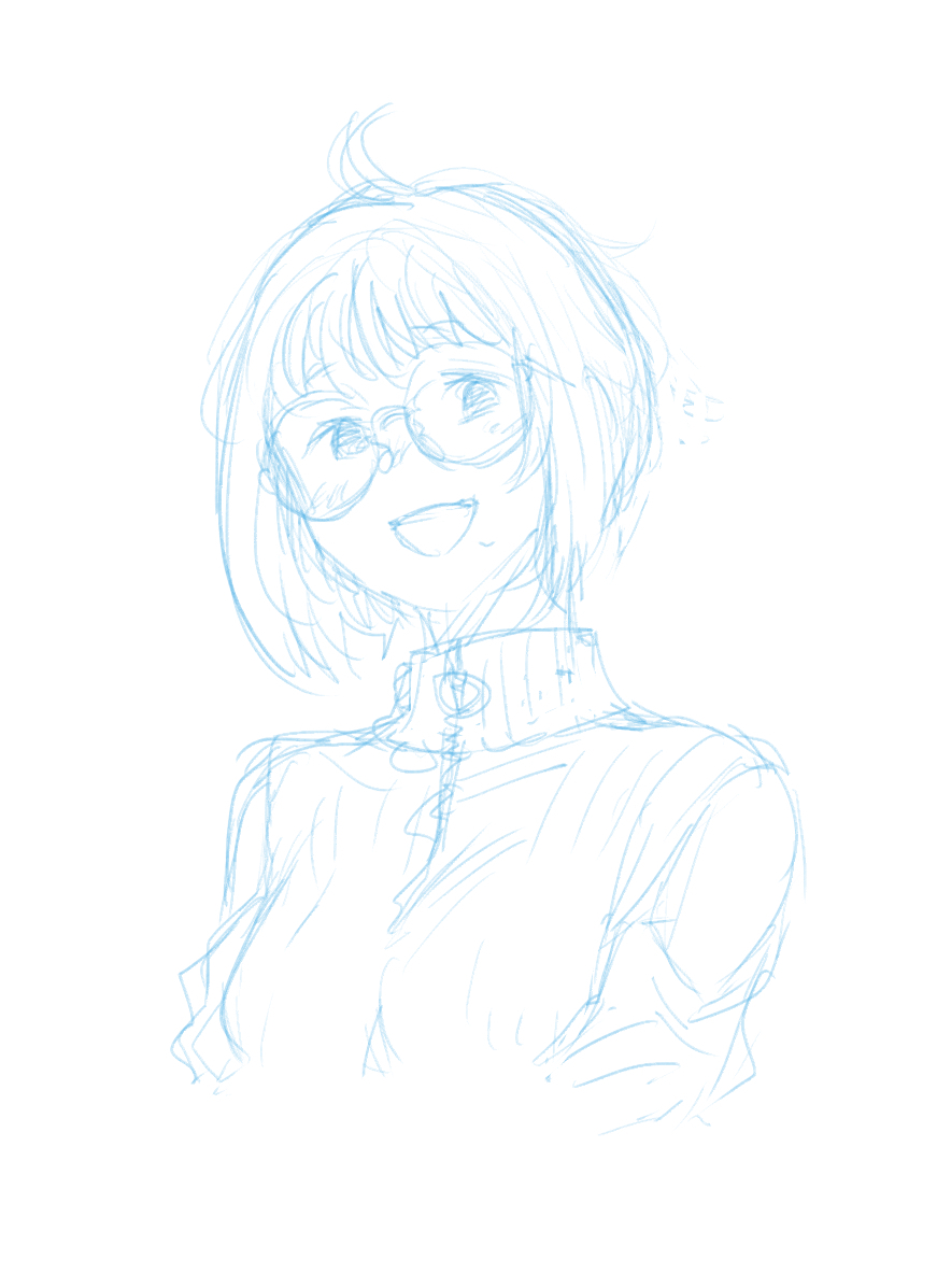 絵描いてますアピール 